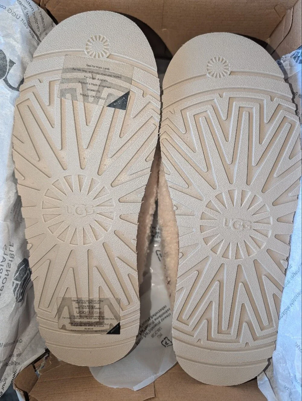 UGG Tazz Heritage Braid Slippers